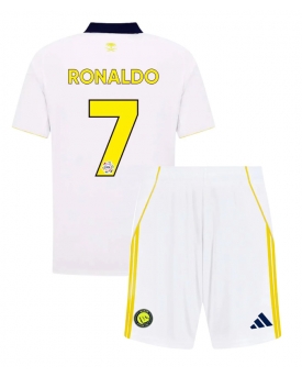 Al-Nassr Cristiano Ronaldo #7 Maglia Gara Terza Repliche 2025-26 Bambino Maniche Corte